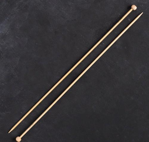 Büro Ev Ofis Hobi Dikiş Atölyesi için 35CM 3,5MM Bambu Örgü Şişi