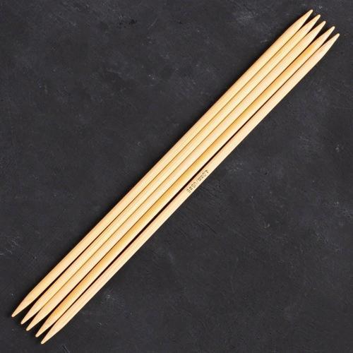 Büro Ev Ofis Hobi Dikiş Atölyesi için 20CM 4MM Bambu Çorap Şişi