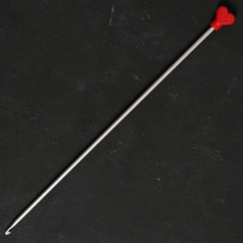 Büro Ev Ofis Hobi Dikiş Atölyesi için 30CM 4,5MM Klasik Alüminyum Tunus Tığı
