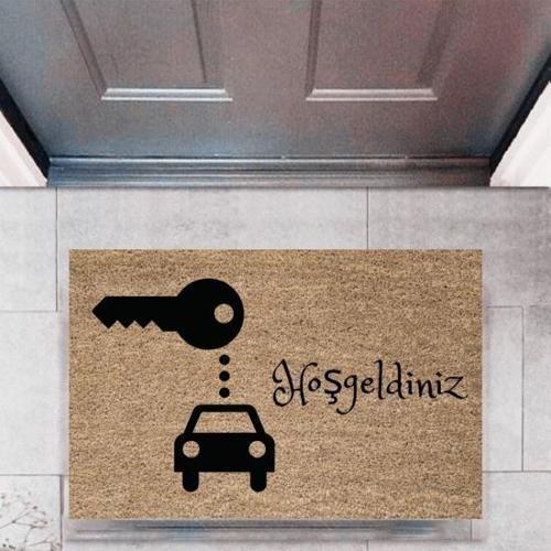 Büro Ev Ofis Dekoru için Dijital Baskı Kapı Önü Paspas Arabalar 686