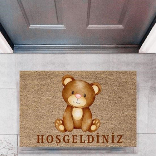 Büro Ev Ofis Dekoru için Dijital Baskı Kapı Önü Paspas Hayvanlar Motif