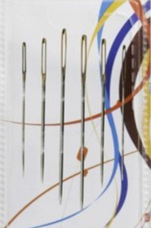 Büro Ev Ofis Hobi Dikiş Atölyesi için 6ADET Kurdela İğnesi Seti