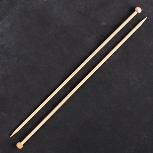 Büro Ev Ofis Hobi Dikiş Atölyesi için 35CM 5,5MM Bambu Örgü Şişi
