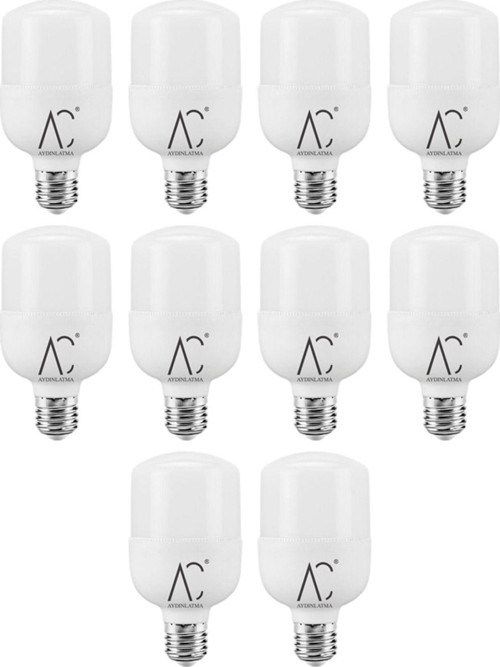 50W Torch Led Ampul Beyaz Işık 10 Adet
