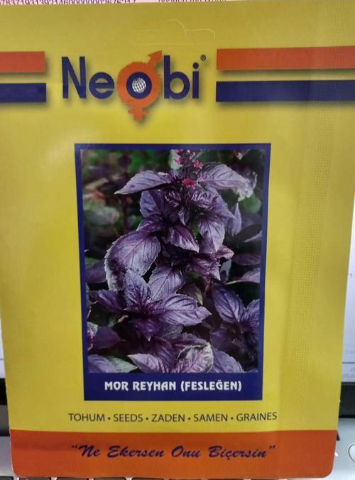 Mor Reyhan (Feslegen) Tohumu 3Gr