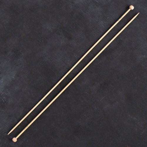 Büro Ev Ofis Hobi Dikiş Atölyesi için 35CM 3MM Bambu Örgü Şişi