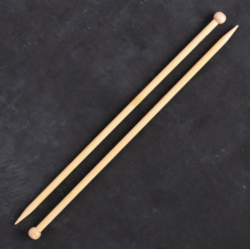 Büro Ev Ofis Hobi Dikiş Atölyesi için 35CM 8MM Bambu Örgü Şişi