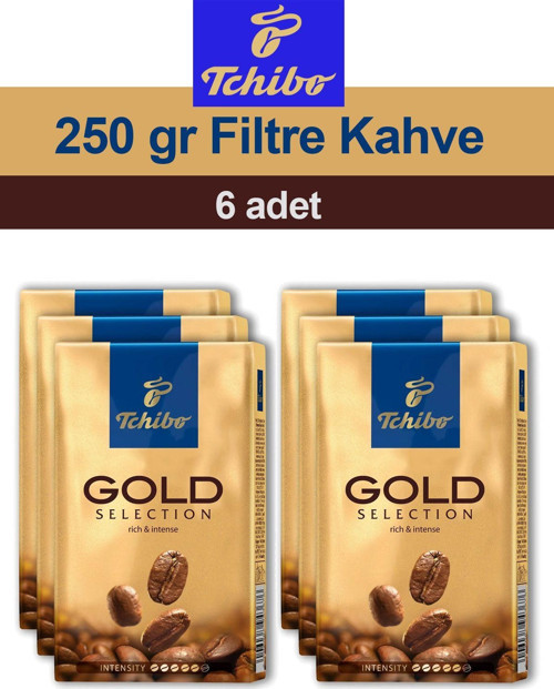 GoldSelectionÖğütülmüşFiltreKahve6x250gr