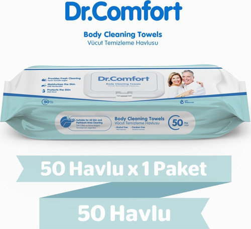 VücutTemizlemeHavlusu50'li1Paket50Havlu