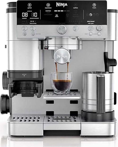 NINJA LUXE CAFÉ PREMİER ESPRESSO MAKİNESİ GÜMÜŞ