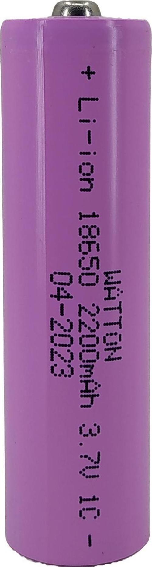 18650 2200mAh 1Li Şarjlı Fener Pili Li-ion 3.7V 1C Premium