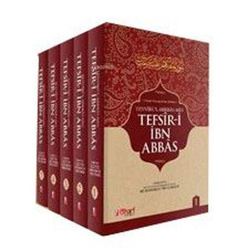 İbn Abbas Tefsiri - 5 Cilt Takım - 15 Hadis Kaynağından Derlenen Tefsir-i İbn Abbas