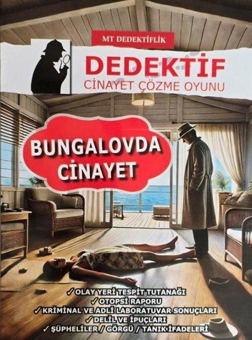 Bungalovda Cinayet - Dedektif Cinayet Çözme Oyunu
