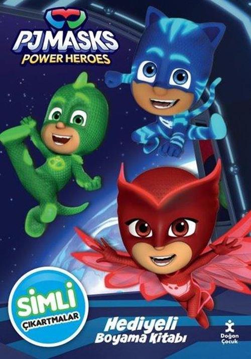 Pjmasks Power Heroes - Simli ve Hediyeli Boyama Kitabı
