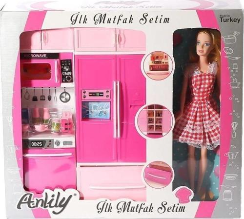 02318 Anlily Bebekli Mutfak Dolabı Oyun Seti -Oydaş