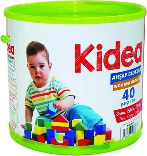 Nessiworld KID-1001 Chiva, Ahşap Bloklar 40 Parça