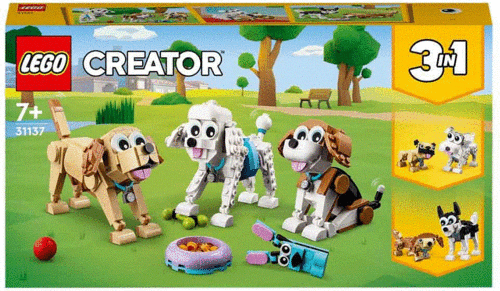 31137 Lego Creator 3in1 - Sevimli Köpekler 475 parça +7 yaş