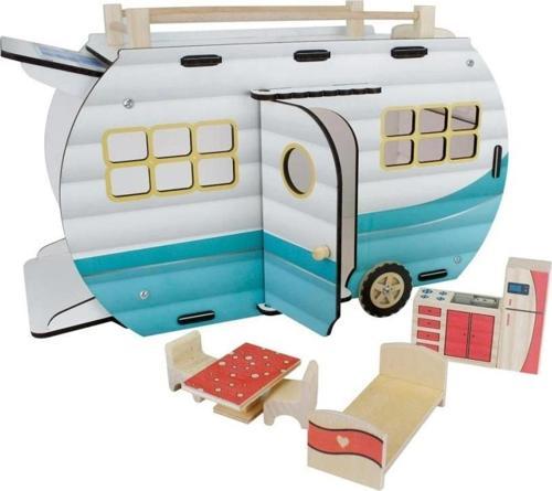 ÇG95 Ahşap Karavan Turkuaz -Okutan