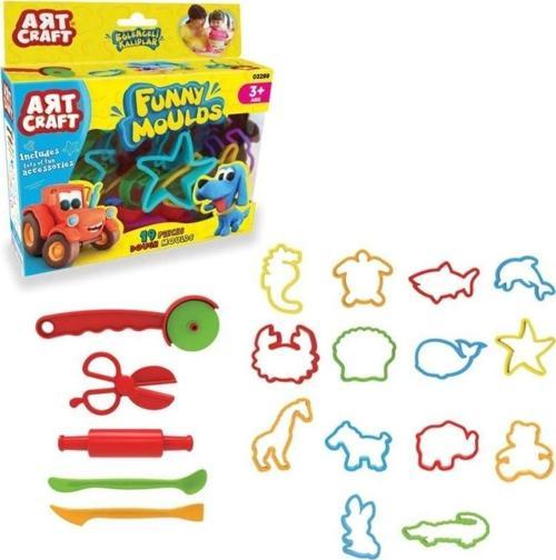 03299 Art Craft 19 parça EĞLENCELİ KALIPLAR