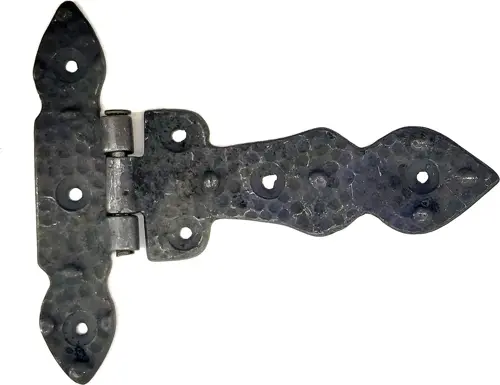 Antika Tarz Dekoratif Pirinç Kuyruklu Düğmeli Menteşe No1 - 117x142 mm, Oksit