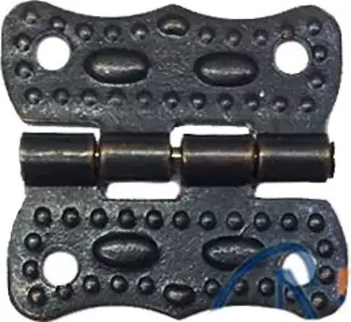Papatya Menteşe - Küçük 20x20 mm, Antik, 1 Adet