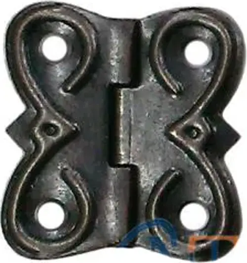Papatya Menteşe Eko - Küçük 18x20 mm, Antik, 100 Adet