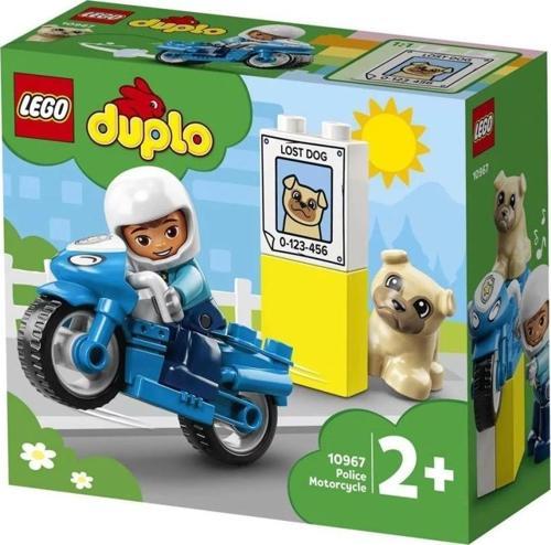 10967 Lego Duplo - Polis Motosikleti 5 parça +2 yaş