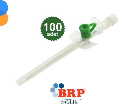 Branül (İntraket) Yeşil 18G - 100 lü Kutu