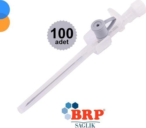 Branül (İntraket) Gri 16G - 100 lü Kutu