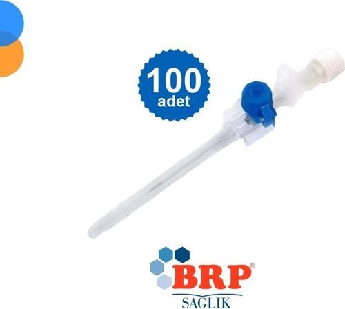 Branül (İntraket) Mavi 22G - 100 lü Kutu