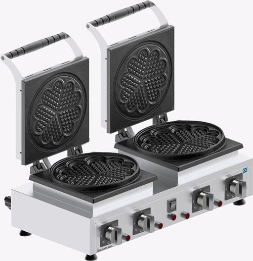 Çiftli Çiçekli Waffle Çap 21