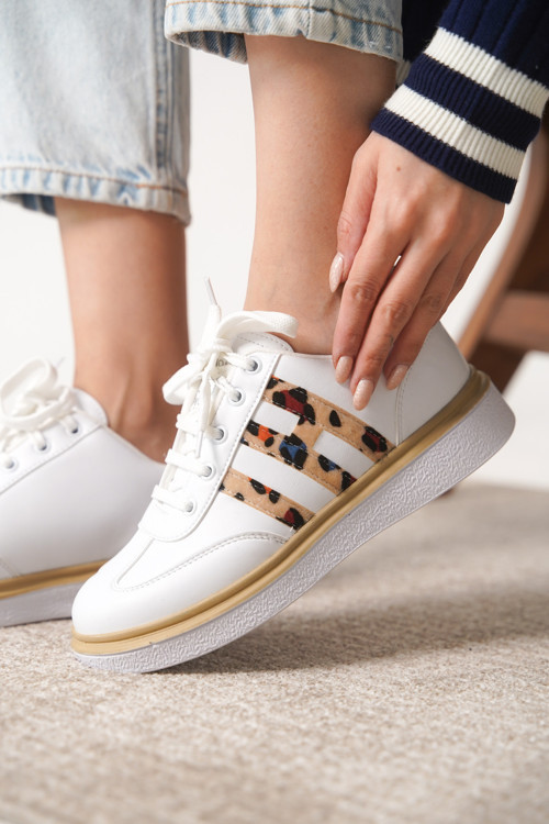 Garantili D0516 Günlük Ortopedik Kadın Sneaker Spor Ayakkabı