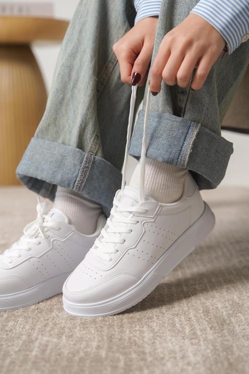 D0158 Günlük Ortopedik Kadın Sneaker Spor Ayakkabı