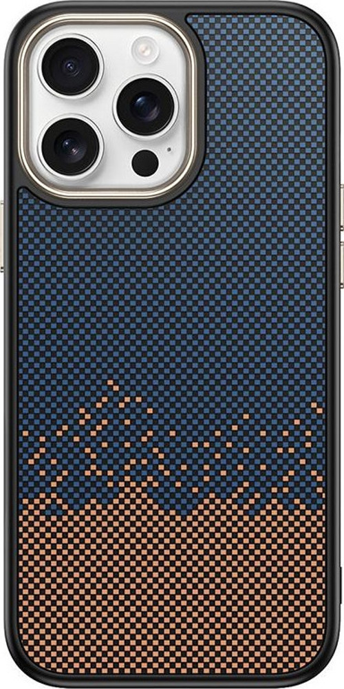 iPhone 14 Pro Max Kılıf M-safe Şarj Özellikli Karbon Fiber Görünümlü Antina Kılıf