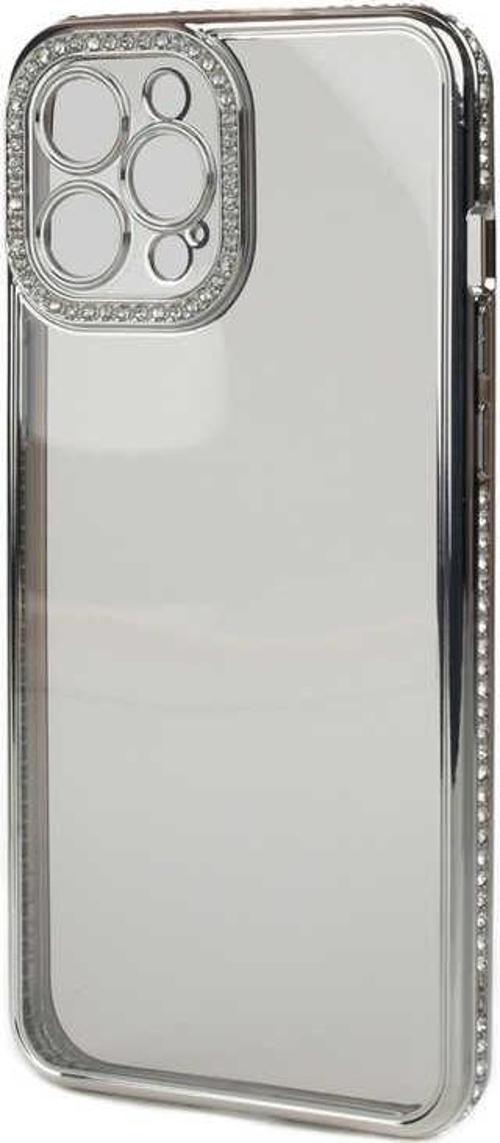 Apple iPhone 13 Pro Kılıf Kamera Korumalı Taşlı Zore Mina Kılıf