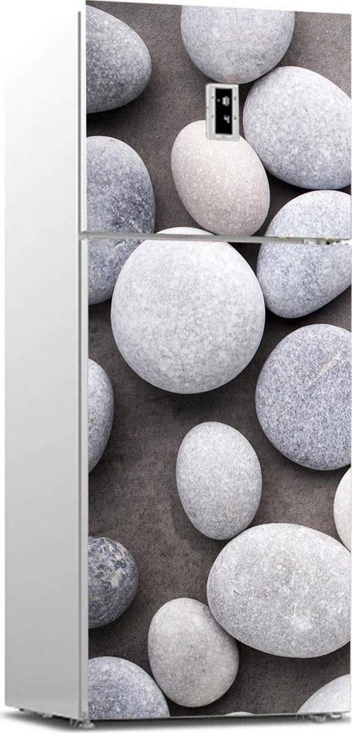 Buzdolabı Sticker Kaplama Dolap Kaplama Etiketi Taşlar