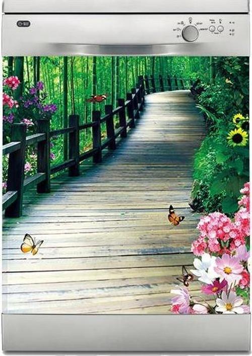 Bulaşık Makinesi Sticker Kaplama Beyaz Eşya Kaplama Yürüyüş Yolu