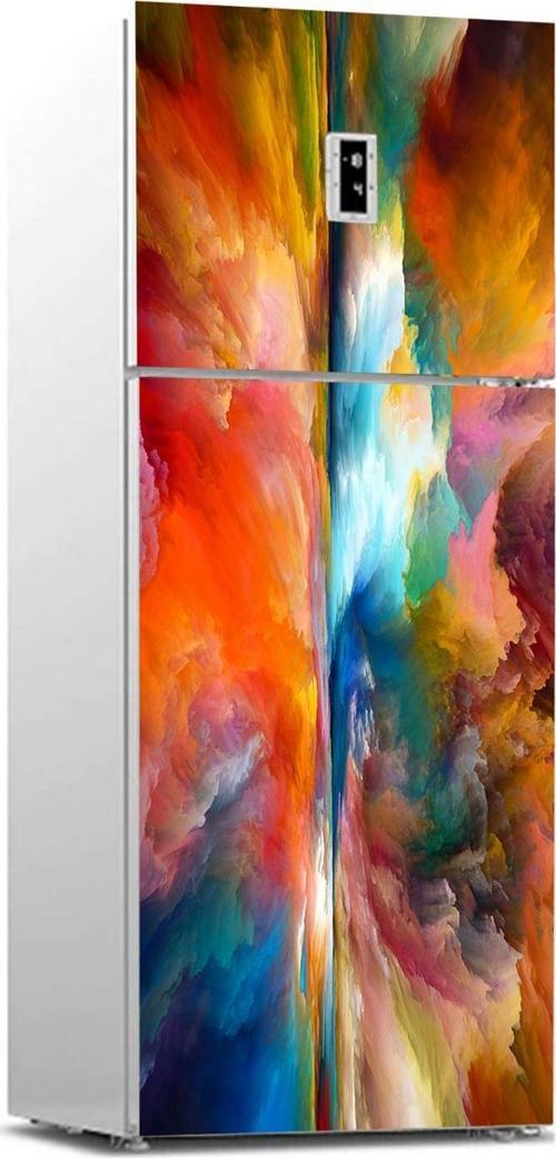 Buzdolabı Sticker Kaplama Dolap Kaplama Etiketi Gerçeklik