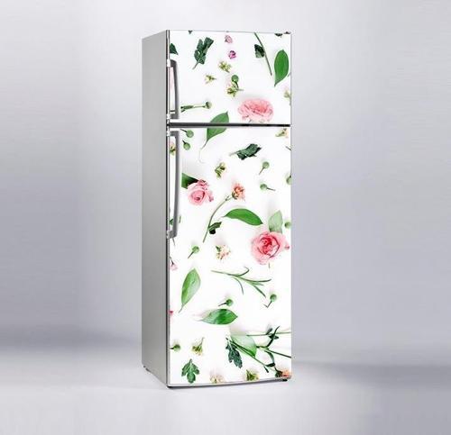 Buzdolabı Sticker Kaplama Dolap Kaplama Etiketi Güller