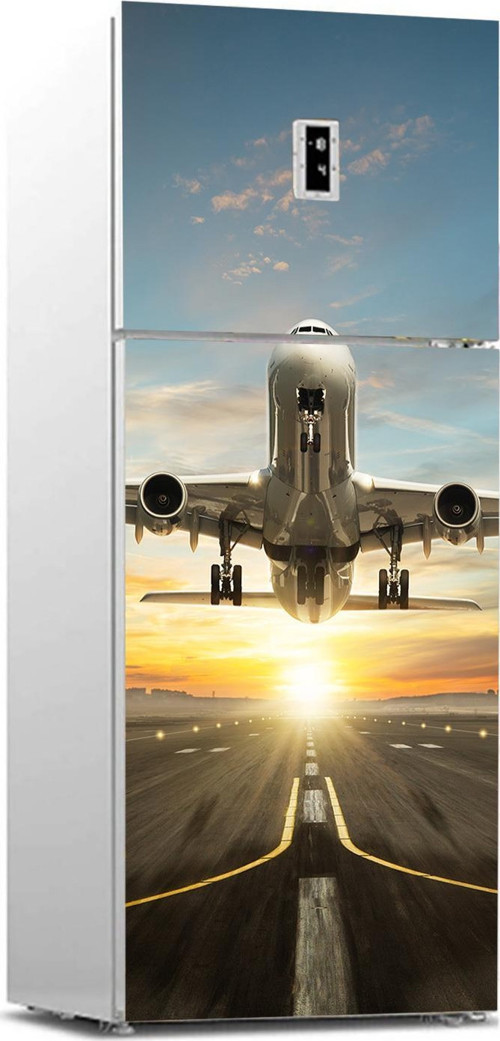 Buzdolabı Sticker Kaplama Dolap Kaplama Etiketi Jetliner
