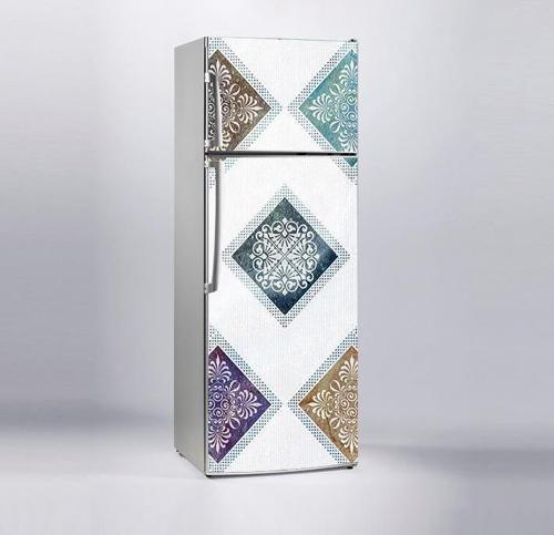 Buzdolabı Sticker Kaplama Dolap Kaplama Etiketi 3D Karo
