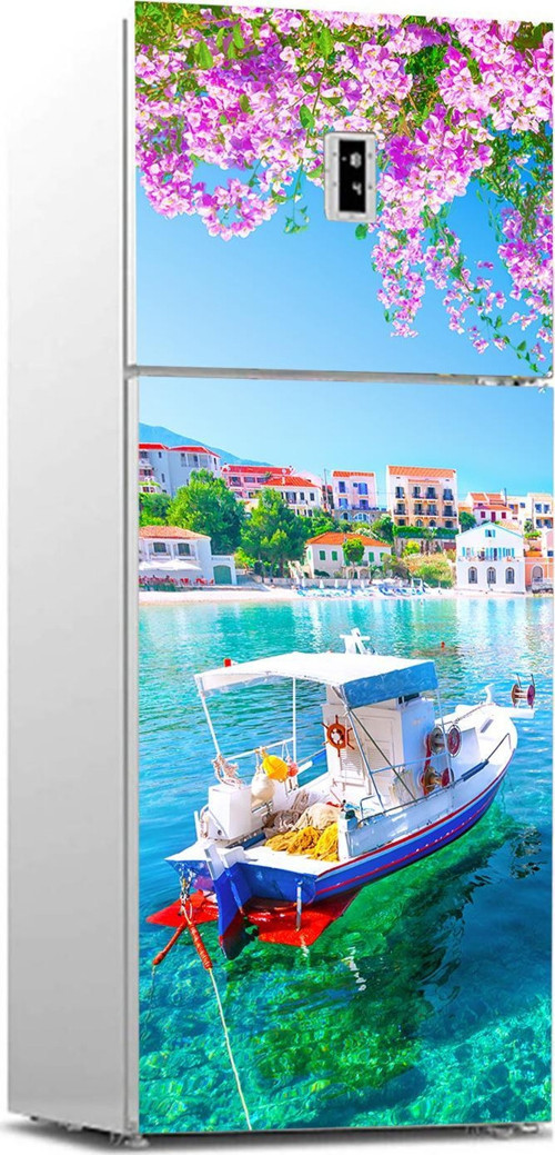 Buzdolabı Sticker Kaplama Dolap Kaplama Etiketi Assos Yunanistan