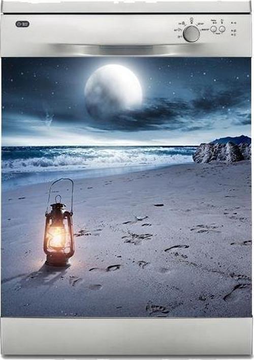 Bulaşık Makinesi Sticker Kaplama Beyaz Eşya Kaplama Fener Ay