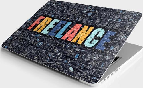 Laptop Sticker Bilgisayar Notebook Pc Kaplama Etiketi Freelance