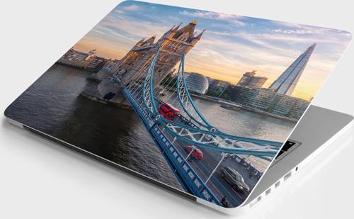 Laptop Sticker Bilgisayar Notebook Pc Kaplama Etiketi Tower Bridge