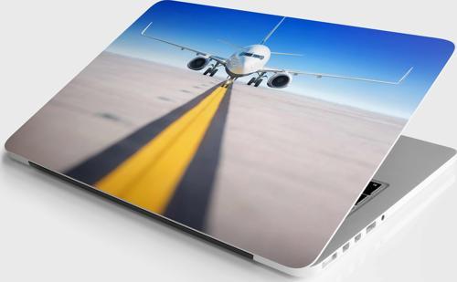Laptop Sticker Bilgisayar Notebook Pc Kaplama Etiketi Uçak Pist