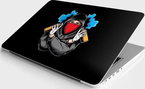 Laptop Sticker Bilgisayar Notebook Pc Kaplama Etiketi Graffiti Sprey