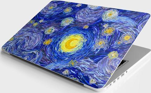 Laptop Sticker Bilgisayar Notebook Pc Kaplama Etiketi Van Gogh