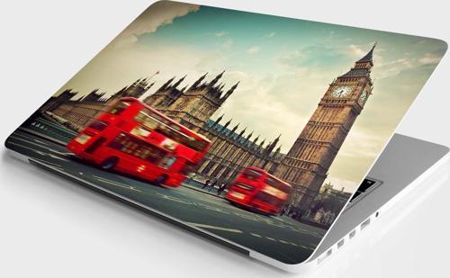 Laptop Sticker Bilgisayar Notebook Pc Kaplama Etiketi İngiltere Simge