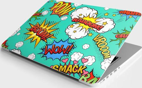 Laptop Sticker Bilgisayar Notebook Pc Kaplama Etiketi Kaboom